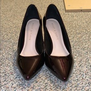 Kelly & Katie size 7 plum heels